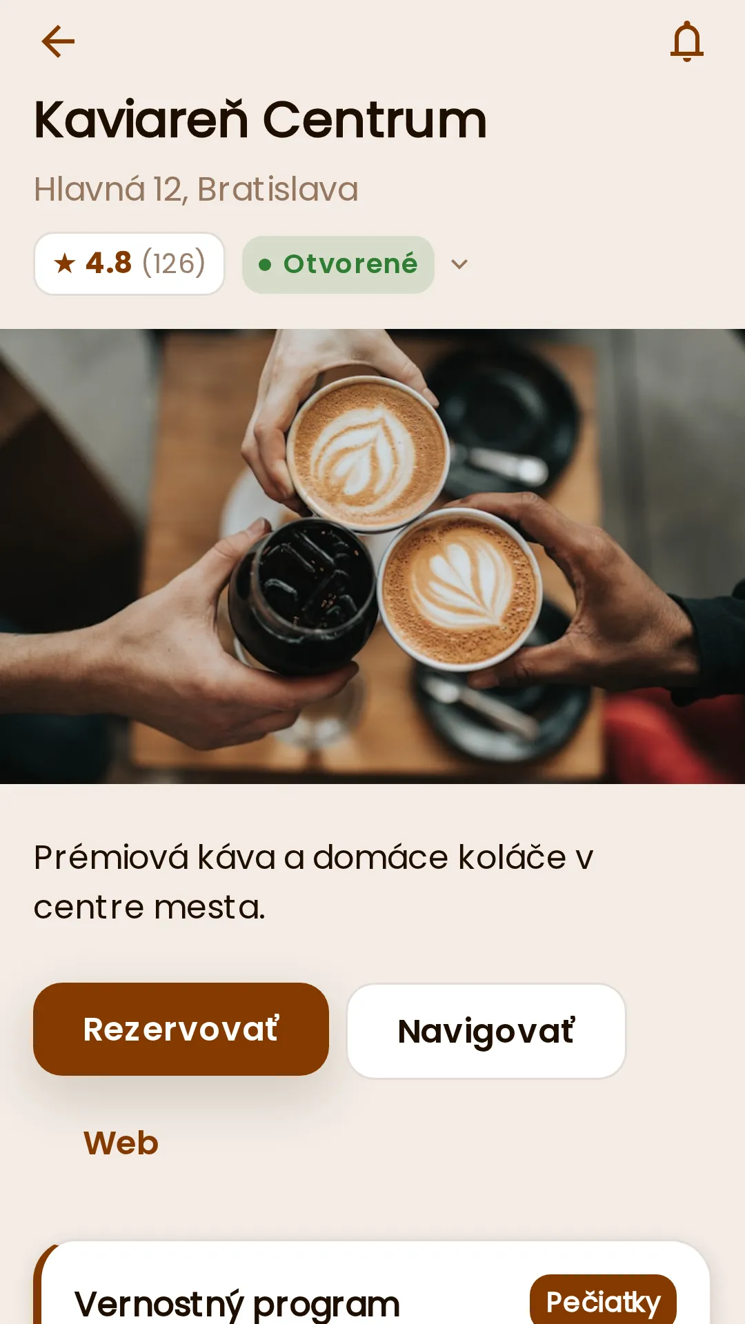 Detail prevádzky